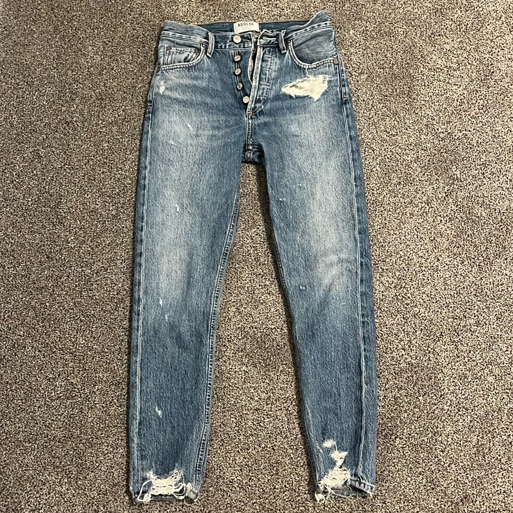 Agolde Jamie High Rise Jeans